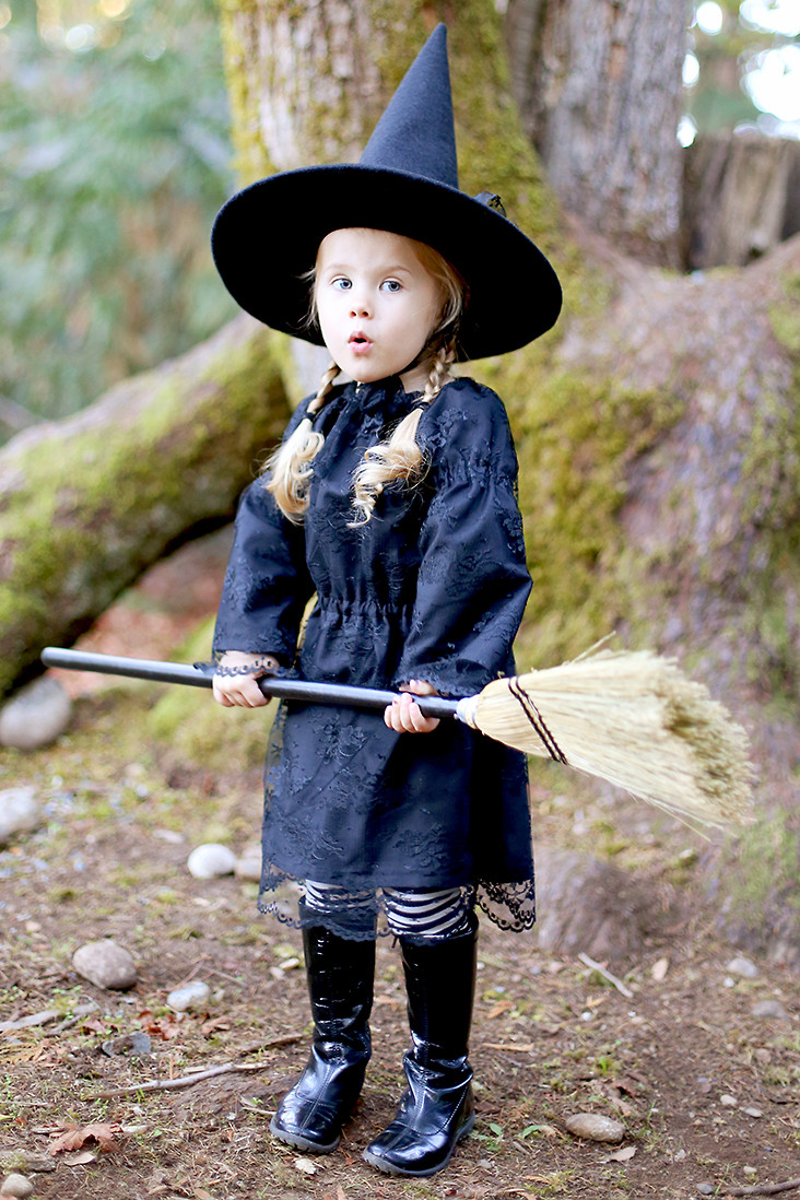 DIY Witch Costume For Kids
 Free Witch Hat Pattern DIY Witch Costume Sew Much Ado