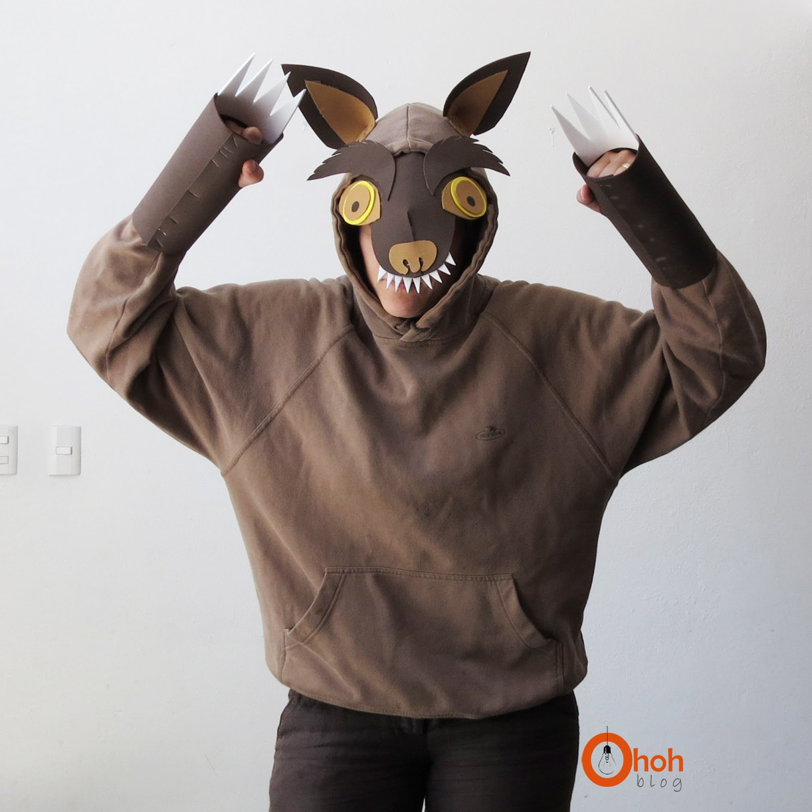 DIY Wolf Costume
 DIY wolf costume Ohoh Blog