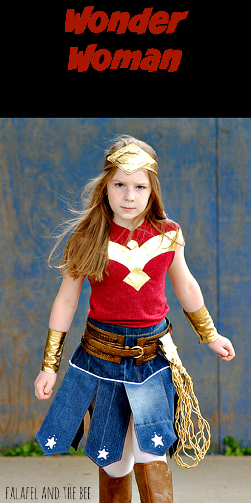 DIY Wonder Woman Costume For Kids
 Kid friendly Cosplay Wonder Woman