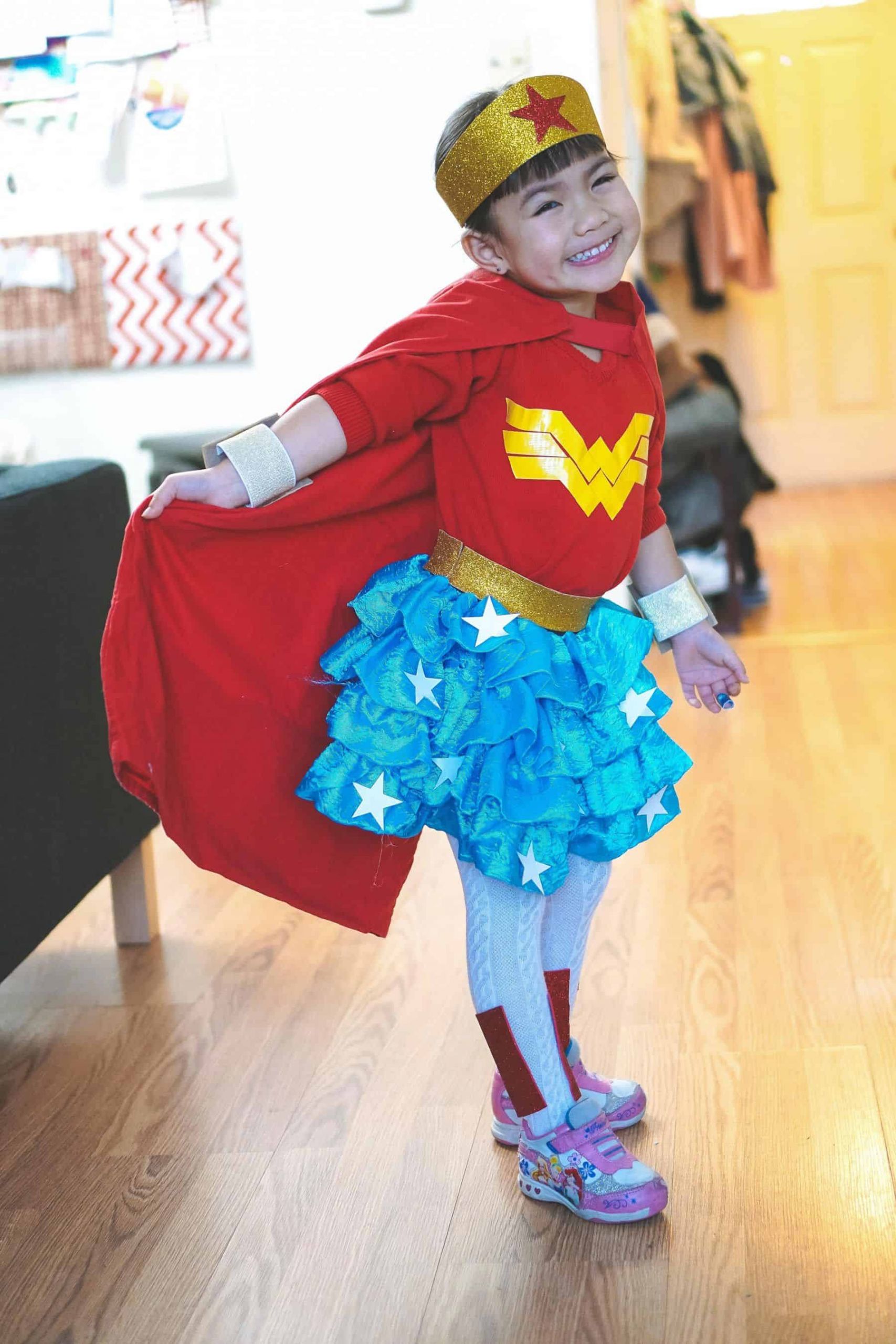 DIY Wonder Woman Costume For Kids
 How To Make A Toddler Wonder Woman Costume Like A Pro