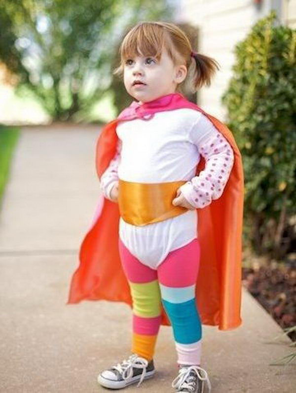 DIY Wonder Woman Costume For Kids
 50 Creative Homemade Halloween Costume Ideas for Kids