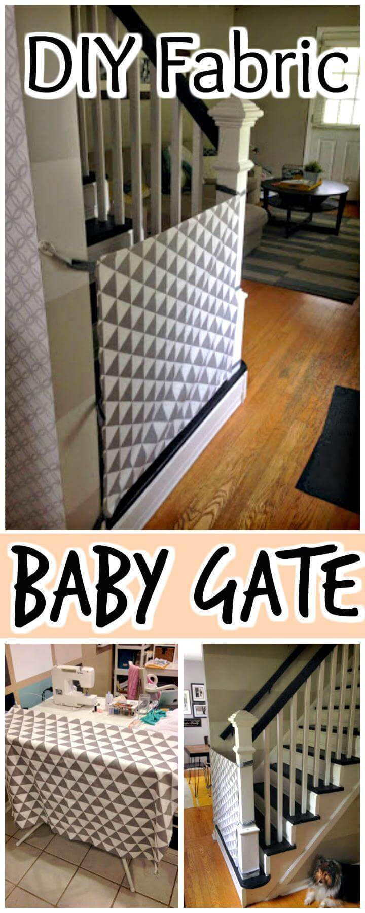 DIY Wood Baby Gate
 30 Best DIY Baby Gate Tutorials on Cheap Bud