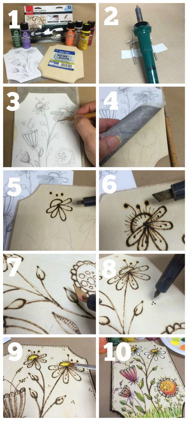 DIY Wood Burning
 Cool Wood Burning Carving Project Ideas Hative