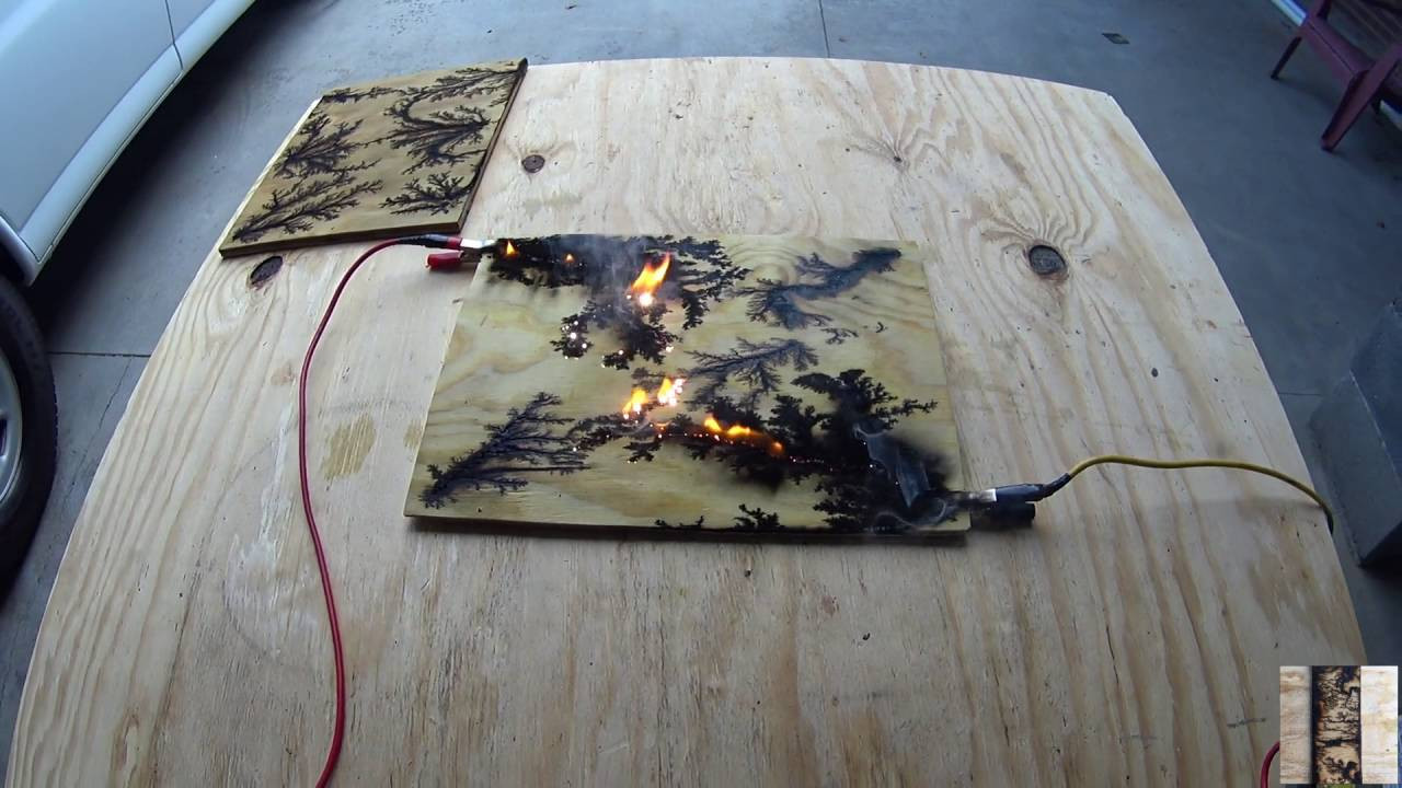 DIY Wood Burning
 DIY Fractal Wood Burning With Sanded Pine Plywood