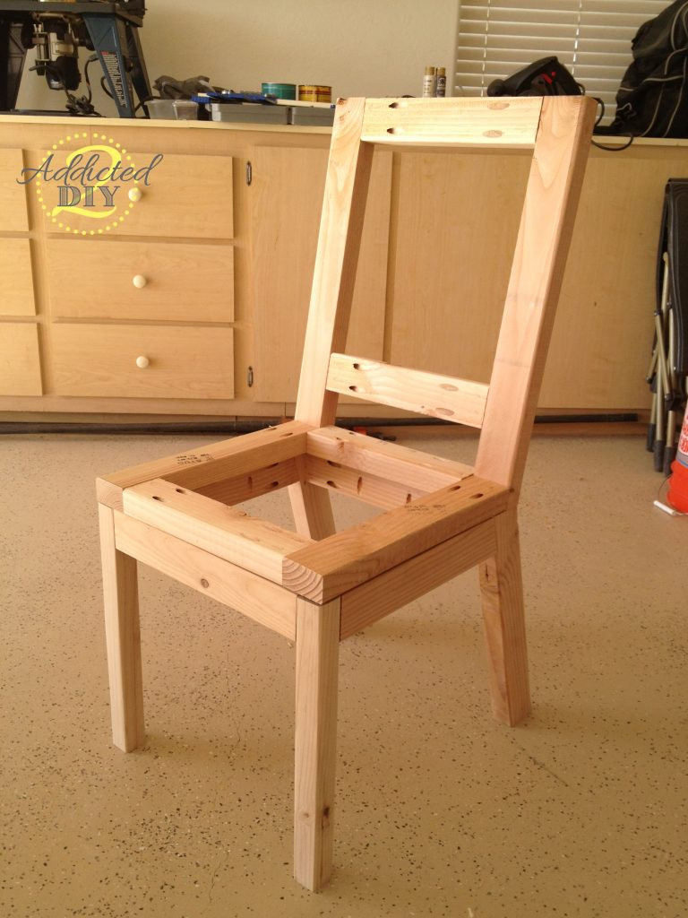 DIY Wood Chairs
 DIY Upholstered Dining Chairs Addicted 2 DIY