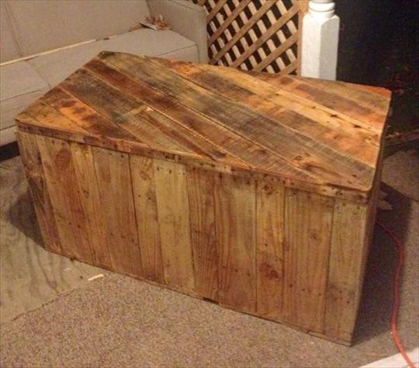 DIY Wood Chest Plans
 DIY Pallet Wood Chest Pallet Trunk