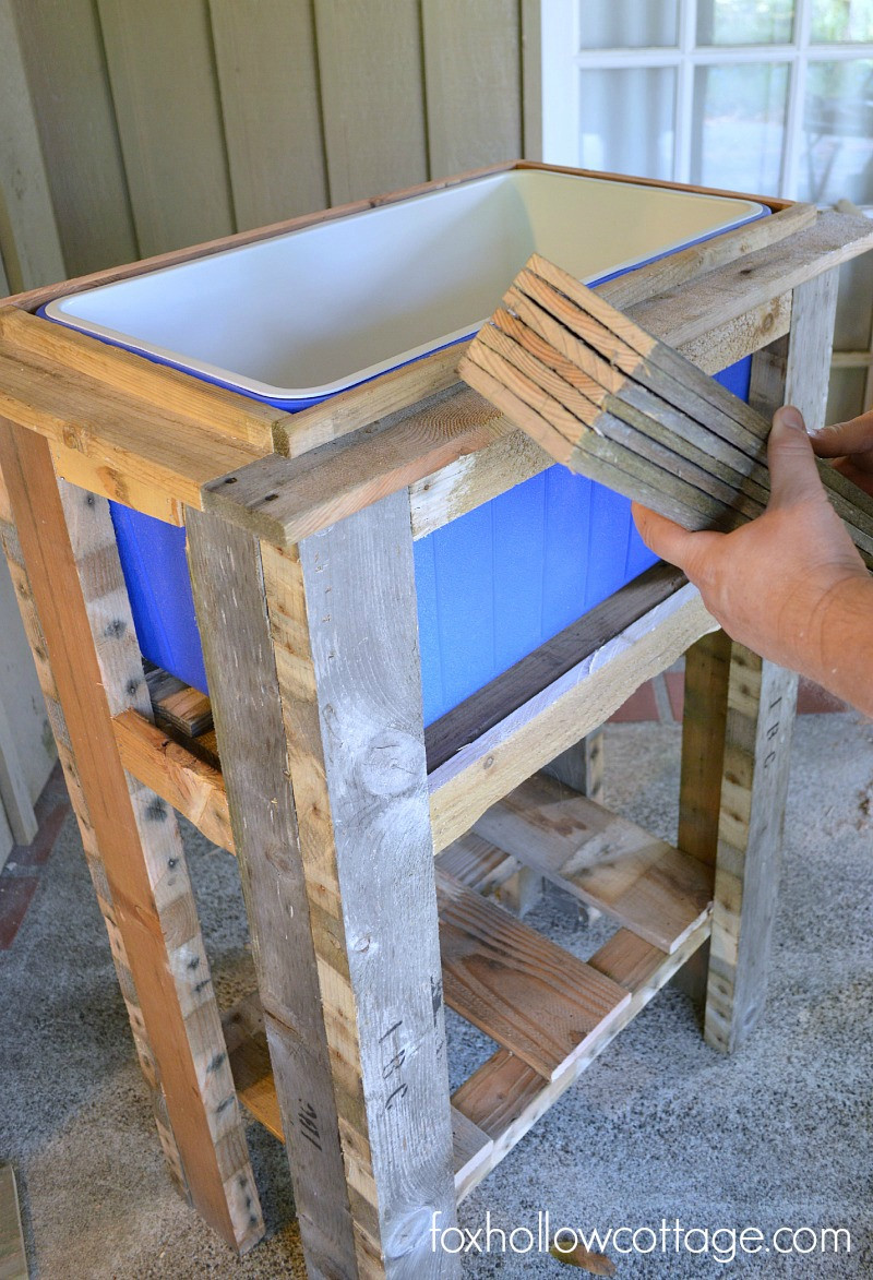 DIY Wood Cooler
 How To Build A Wood Deck Cooler Fox Hollow Cottage