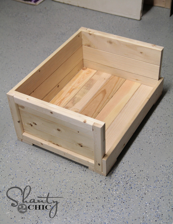 DIY Wood Dog Beds
 DIY $12 Pet Bed Shanty 2 Chic