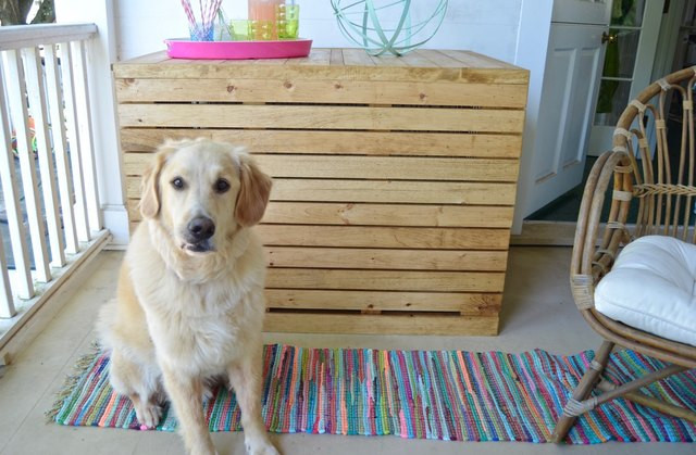 DIY Wood Dog Crate Cover
 How To Make A DIY Wooden Dog Crate Cover