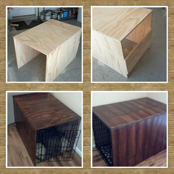 DIY Wood Dog Crate Cover
 Wood Dog Crate Diy WoodWorking Projects & Plans