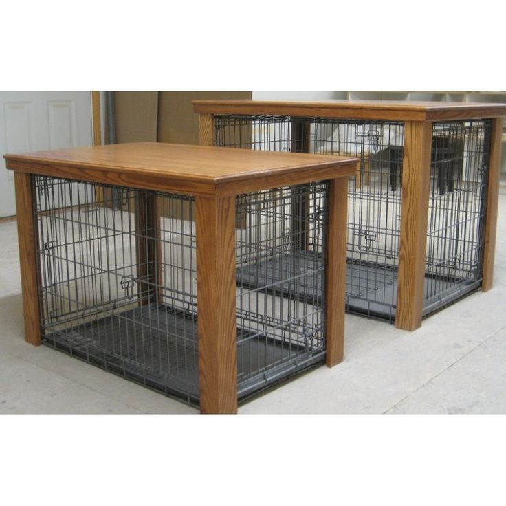 DIY Wood Dog Crate Cover
 Wooden Table Dog Crate Cover $269 95 Malm Woodturnings
