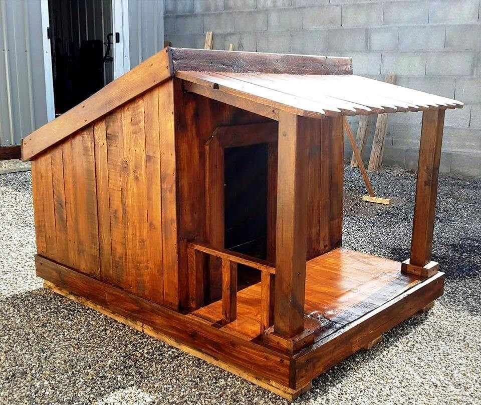 DIY Wood Dog House
 Pallet Dog House Step by Step Plan ⋆ DIY Crafts