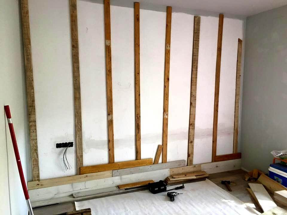 DIY Wood Paneling Walls
 DIY Wood Pallet Wall Paneling