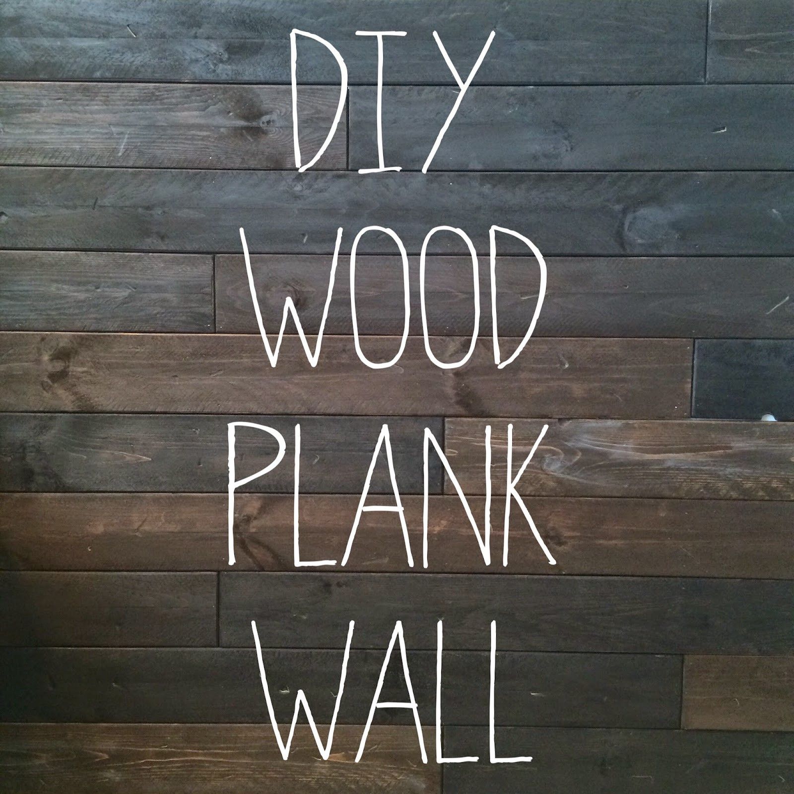 DIY Wood Plank Walls
 LeroyLime DIY Wood Wall