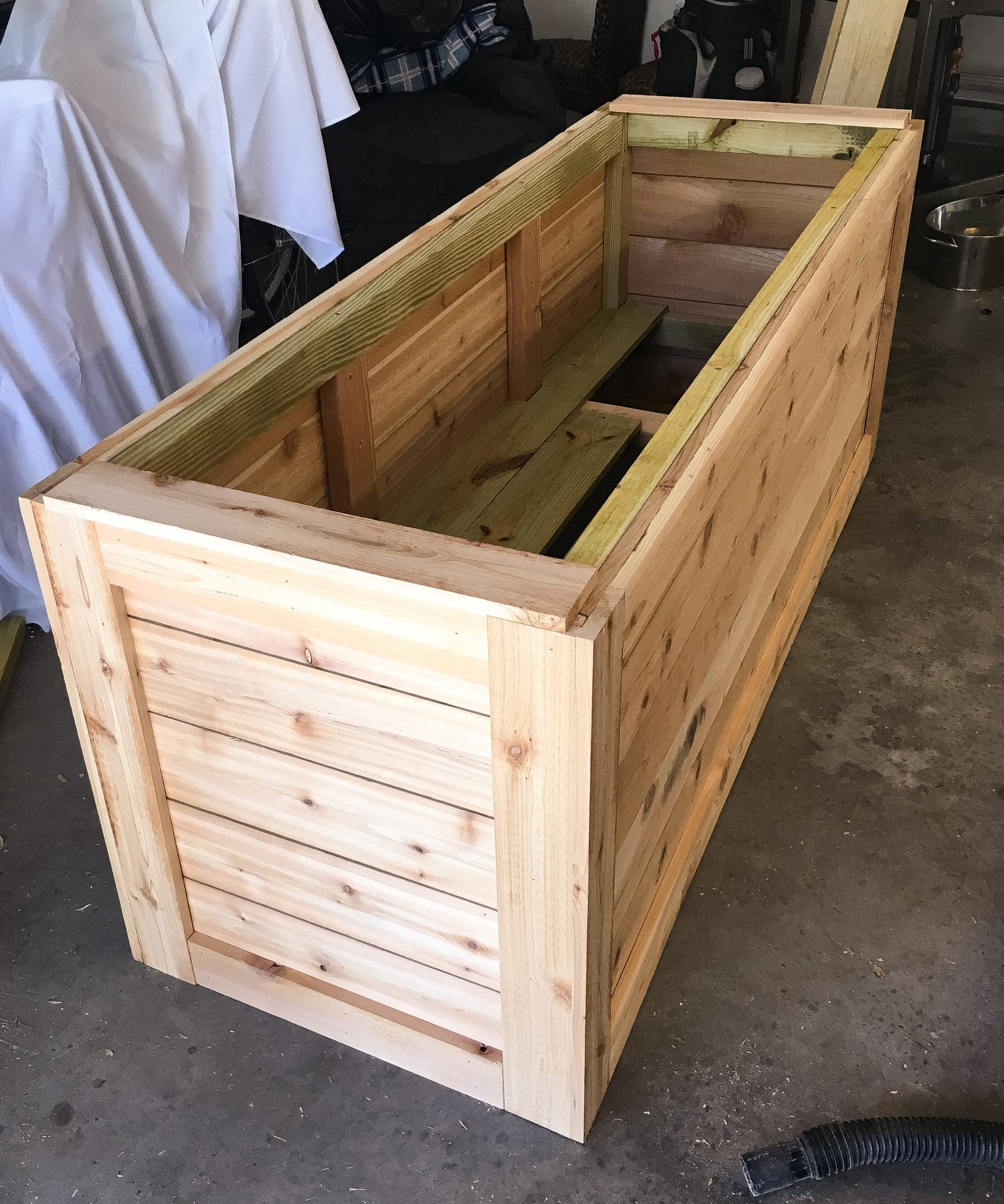 DIY Wood Planter Box Plans
 BACKYARD DIY SERIES PART IIII Cedar Wood Planter Box
