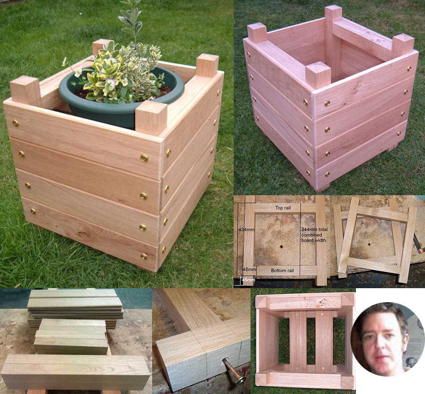 DIY Wood Planter Box Plans
 14 Square Planter Box Plans Best for DIY Free
