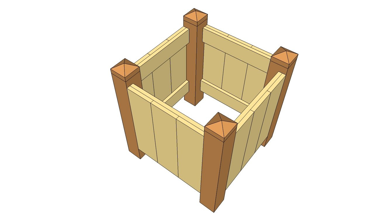 DIY Wood Planter Box Plans
 Build DIY Plans planter box Plans Wooden woodworking plans