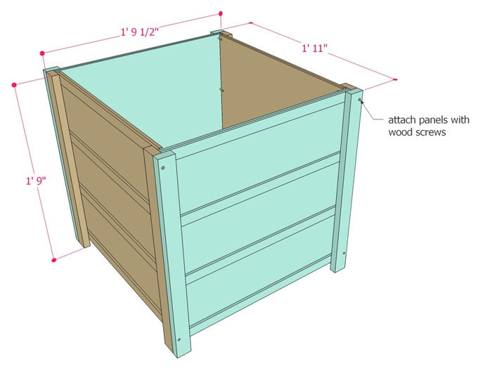 DIY Wood Planter Box Plans
 Make Beautiful Wood Planter Boxes $10 Easy DIY A