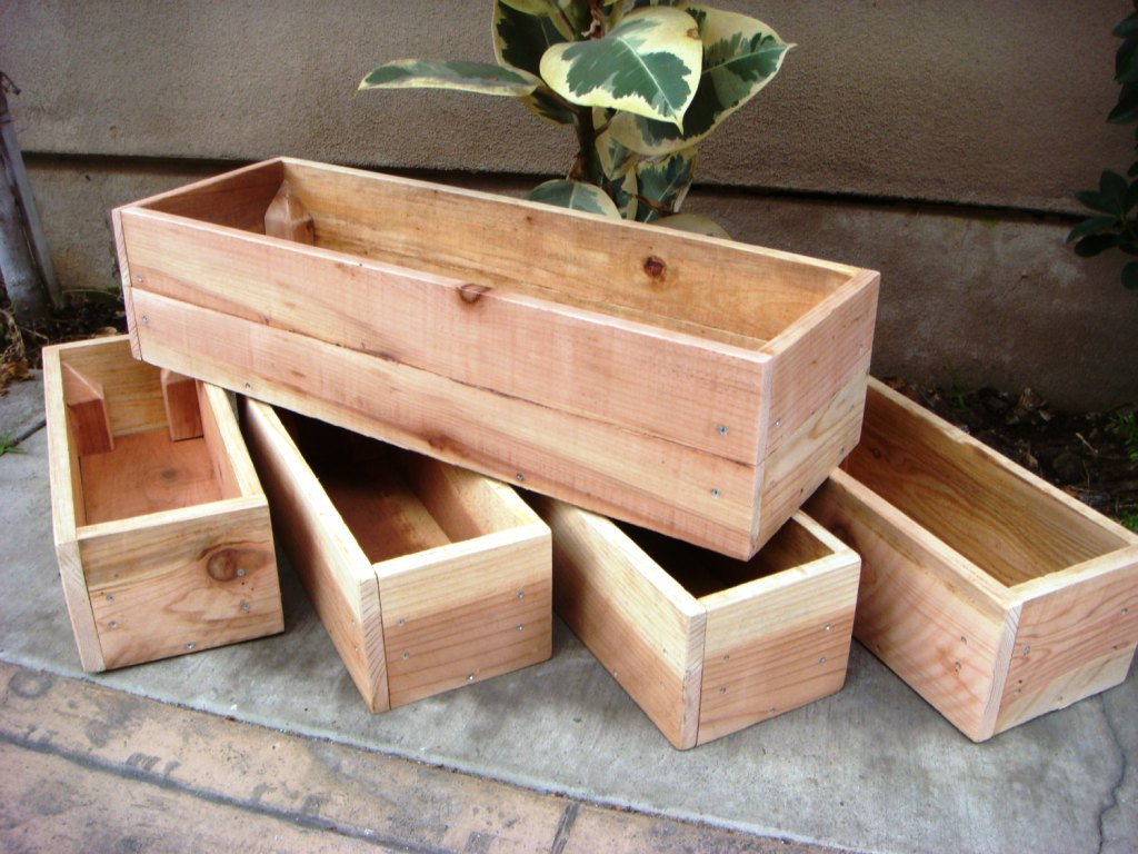 DIY Wood Planter Boxes
 70 DIY Planter Box Ideas Modern Concrete Hanging Pot