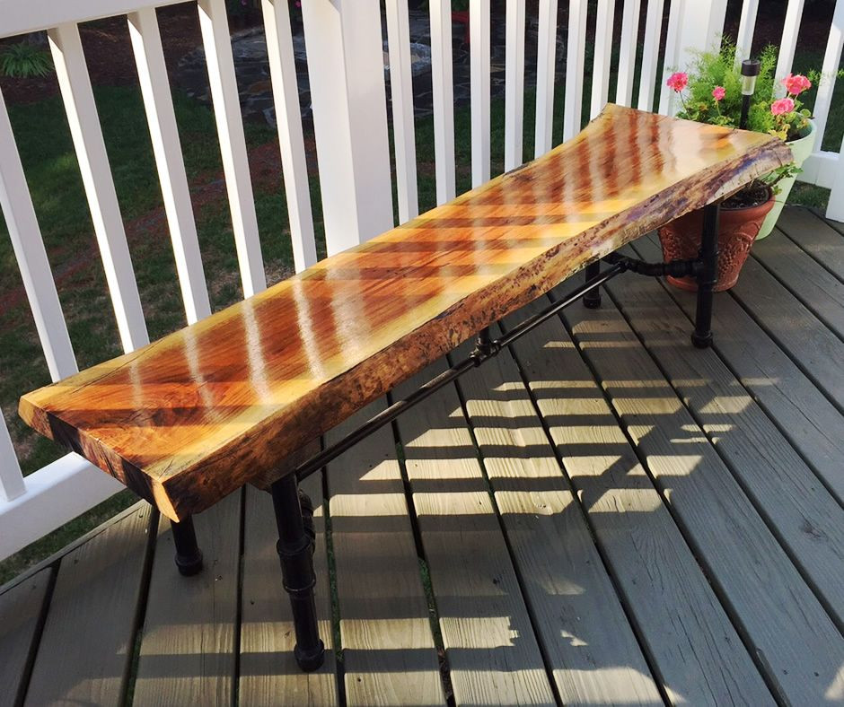 DIY Wood Sealer
 A first time Waterlox user finished his walnut bench with