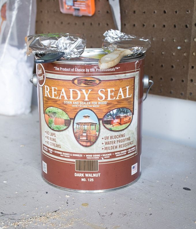 DIY Wood Sealer
 Ready Seal Review My Review of Ready Seal Stain in Dark