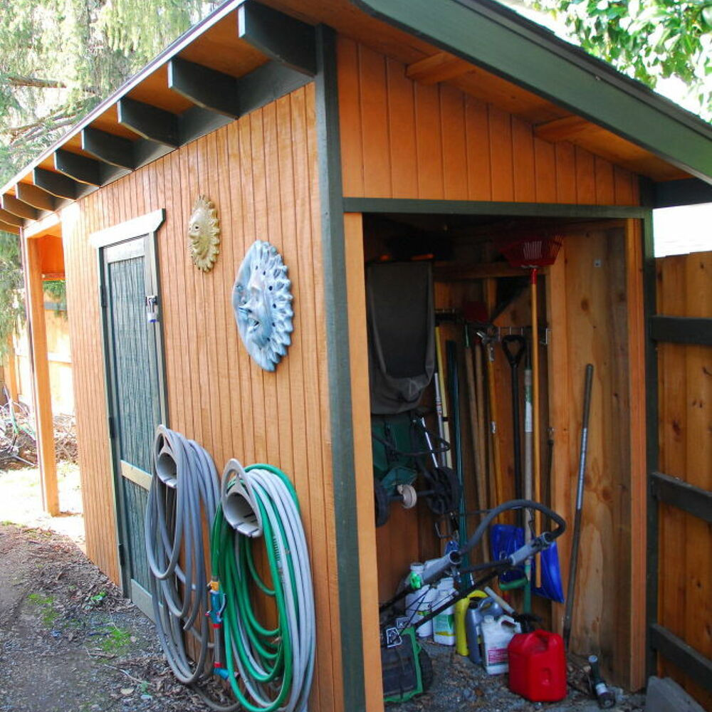 DIY Wood Sheds
 DIY Wood Shed With Critter proof Foundation
