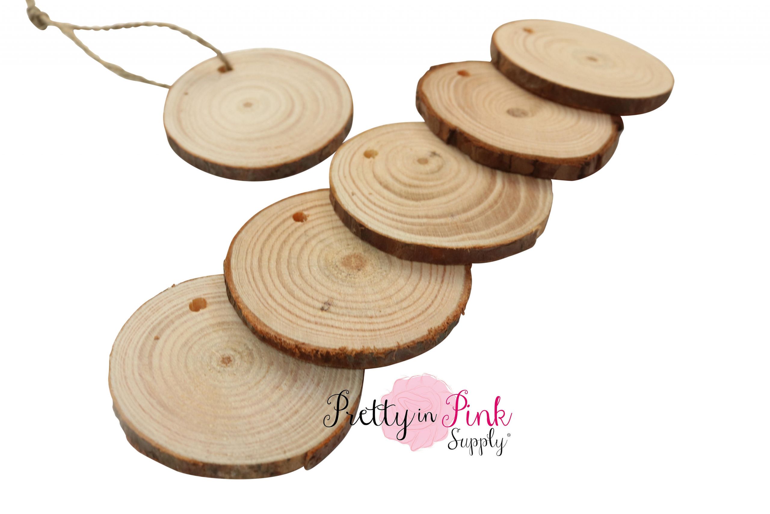 DIY Wood Slices For Wedding
 2 Wood Slices Wedding Favor DIY Wooden DIY Crafts