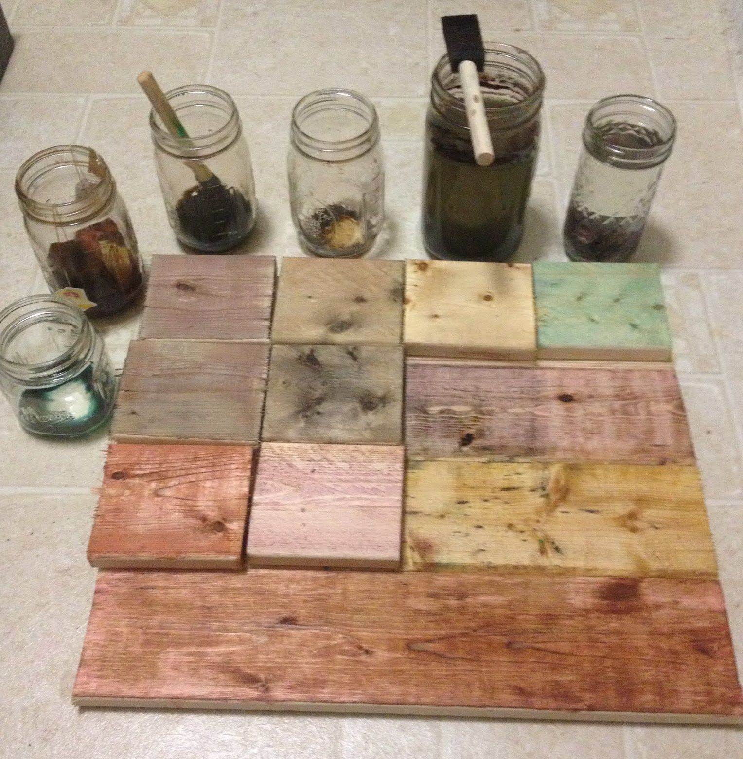 DIY Wood Stain Colors
 Cheap and Easy DIY Dark Wood Stain