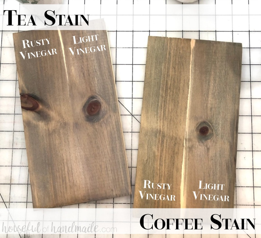 DIY Wood Stain Colors
 Homemade Natural Wood Stain Houseful of Handmade