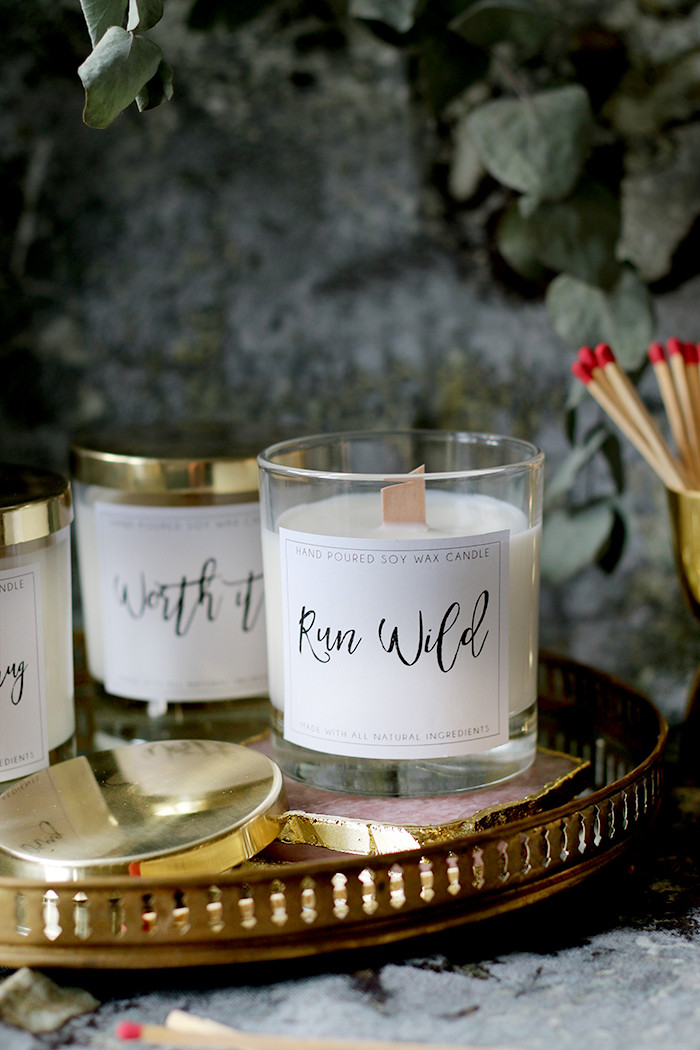 DIY Wood Wick Candles
 DIY Wood Wick Candles with Soy Wax and Essential Oils