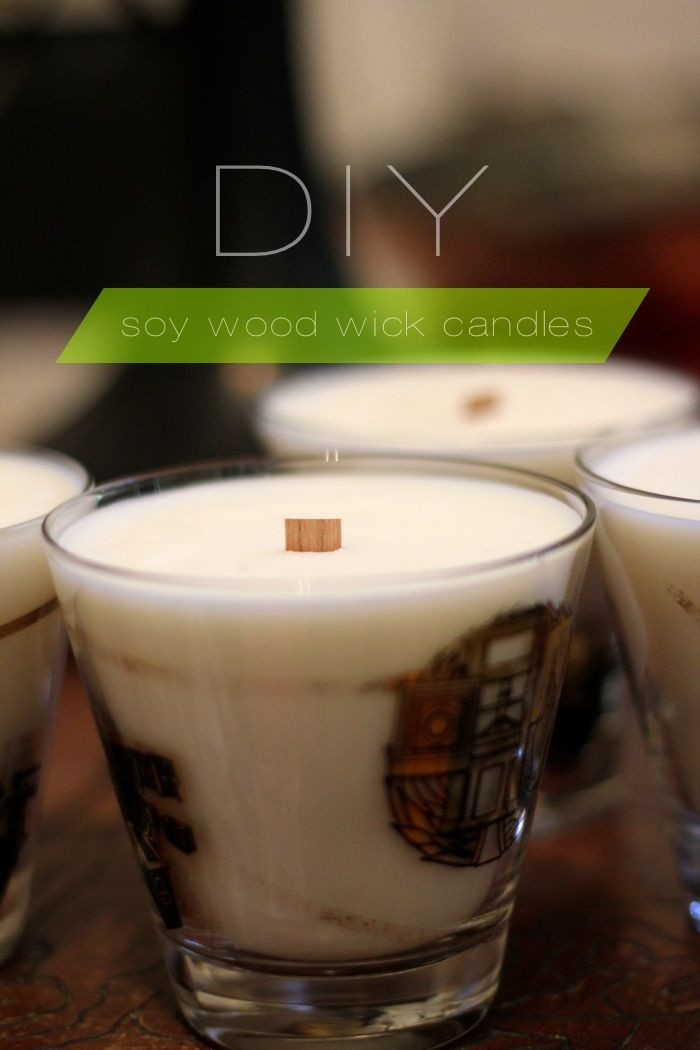 DIY Wood Wick Candles
 20 Homemade Candle Ideas Pretty Designs