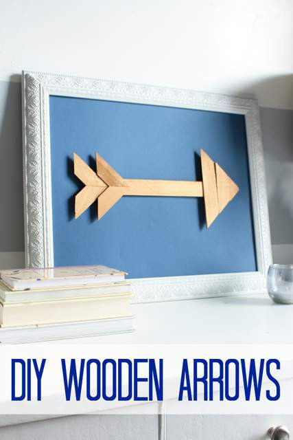 DIY Wooden Arrows
 DIY Wooden Arrows Pretty Handy Girl