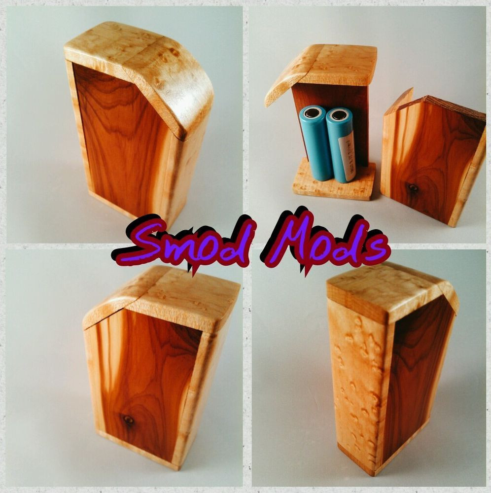 DIY Wooden Box Mod
 Wood Box Mod Dual Enclosure DIY Perfect for Custom