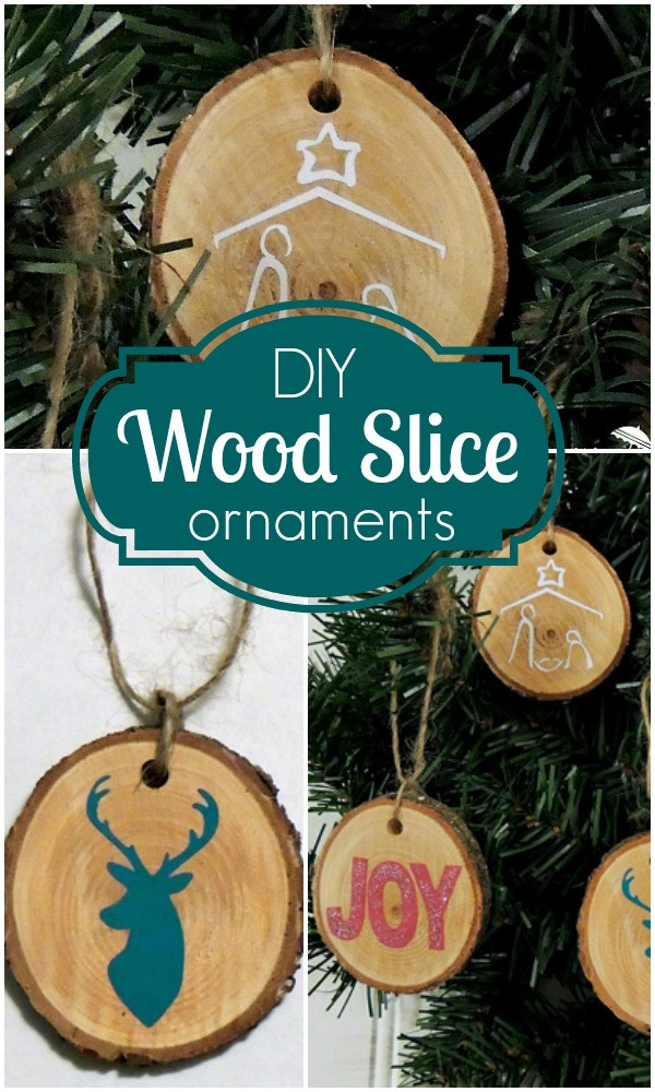 DIY Wooden Christmas Ornaments
 Craftaholics Anonymous