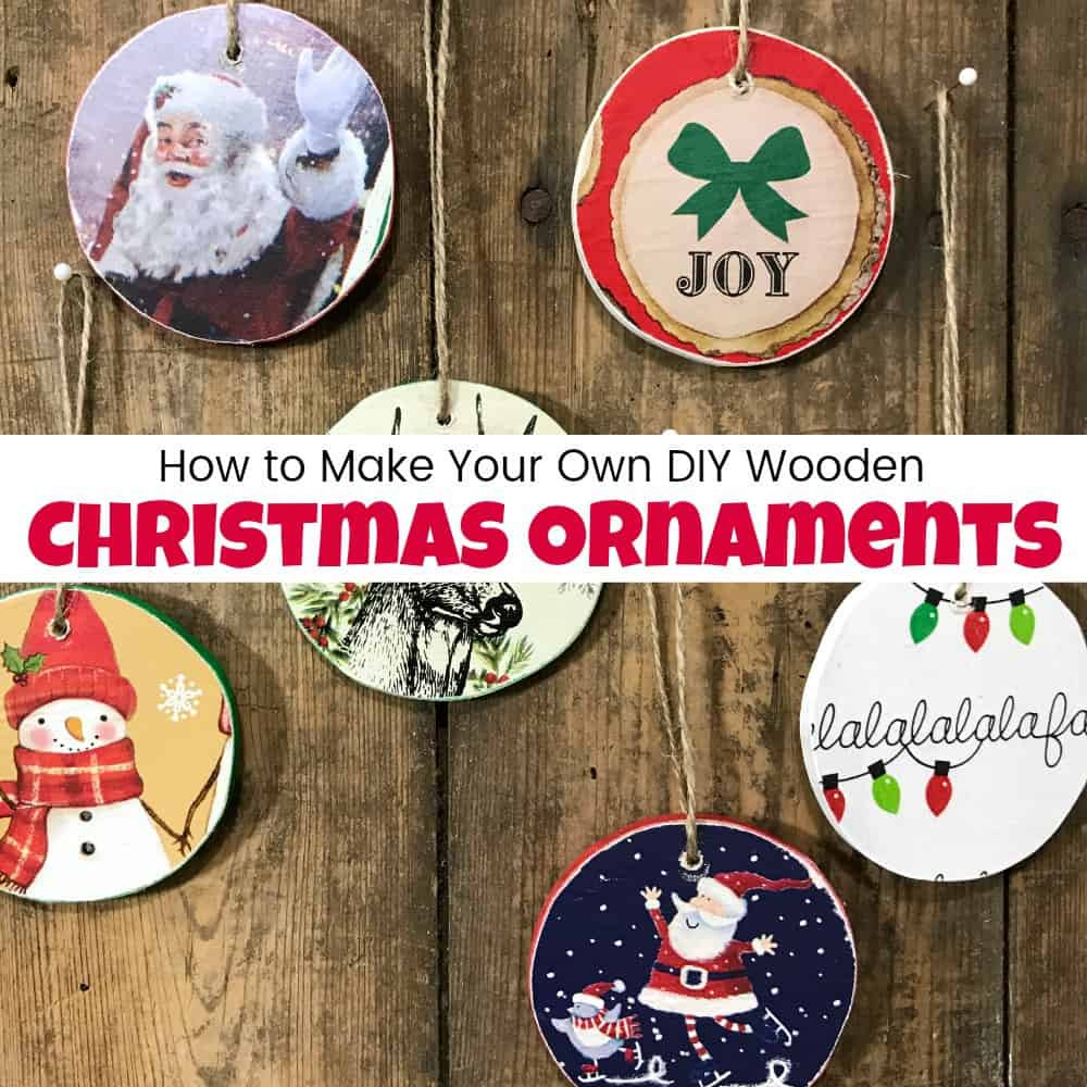 DIY Wooden Christmas Ornaments
 How to Make Easy DIY Wooden Christmas Ornaments