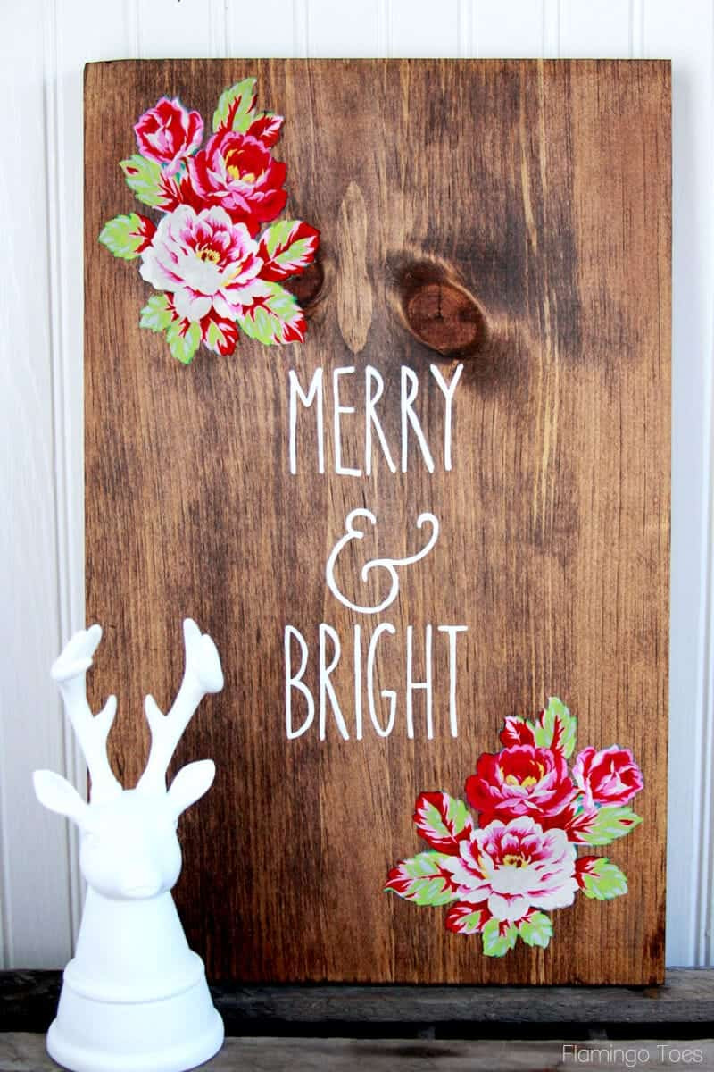 DIY Wooden Christmas Signs
 DIY Wood Christmas Sign I Heart Nap Time