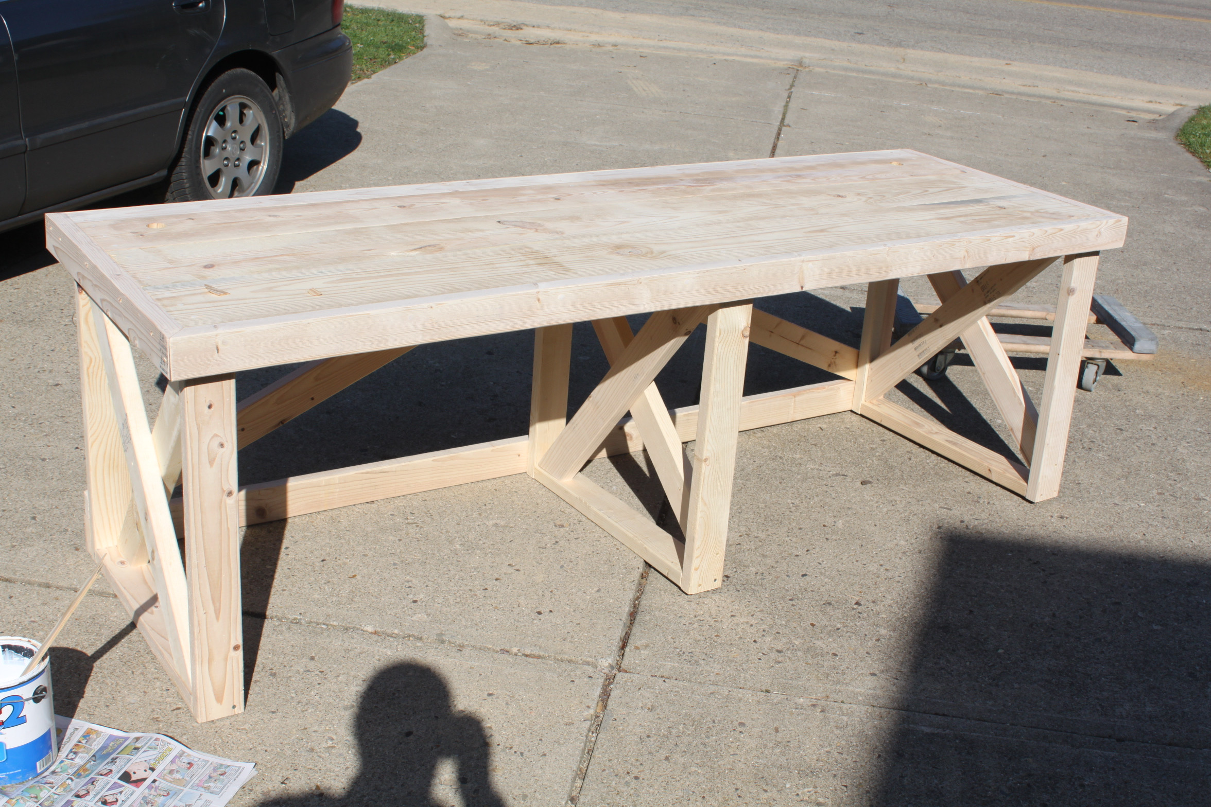 DIY Wooden Desk
 DIY Desk Plans 2×4 PDF Download wood fence hardware