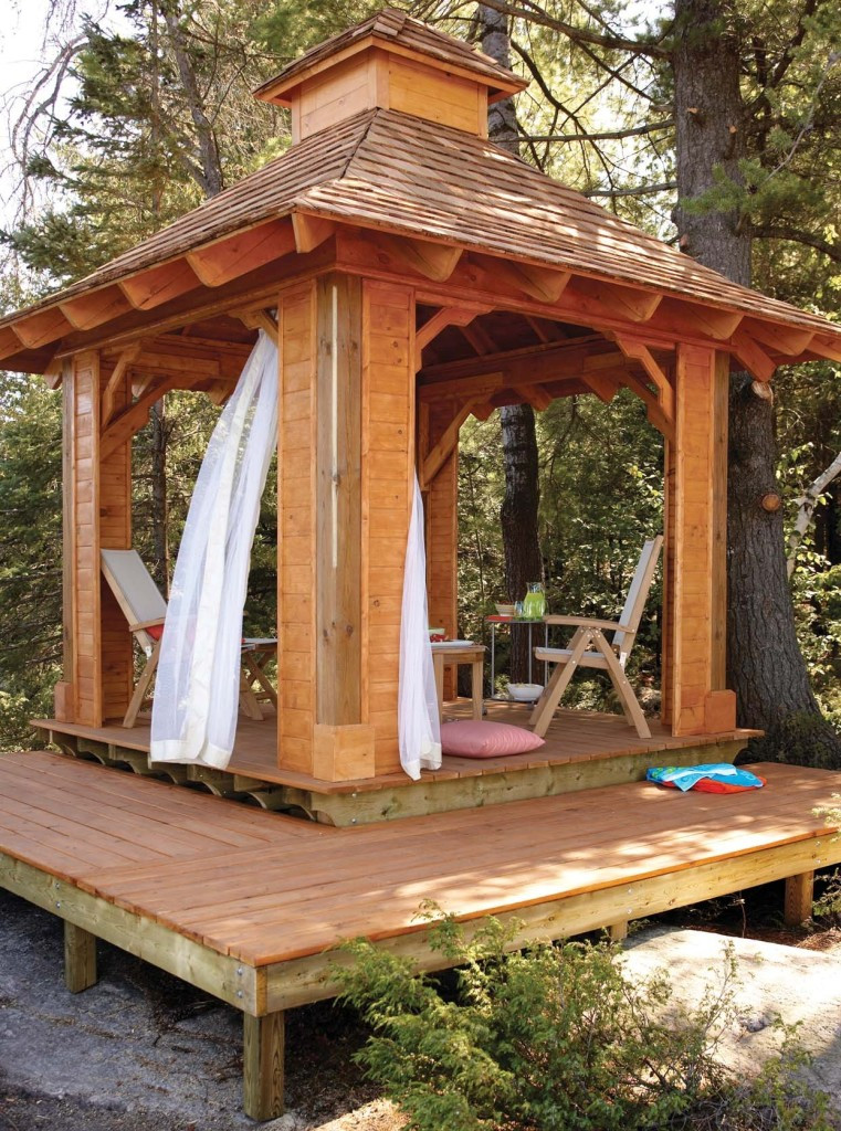 DIY Wooden Gazebos
 Gazebo Plans 14 DIY Ideas to Enjoy Outdoor Living – Home