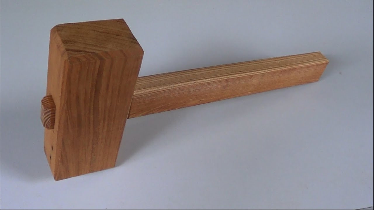 DIY Wooden Mallet
 Making Wooden Mallet Hammer