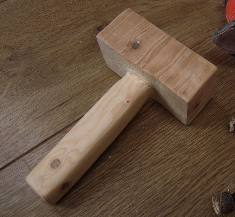 DIY Wooden Mallet
 Wooden Mallet A K A the Coffee Puck Smasher 8 Steps