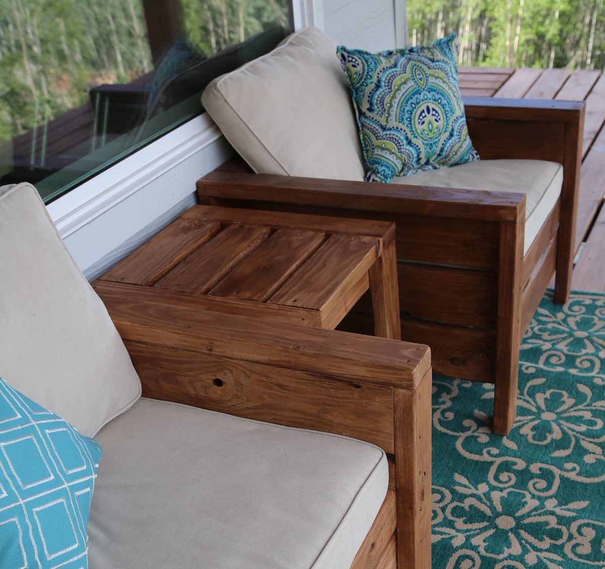 DIY Wooden Outdoor Furniture
 Ana White