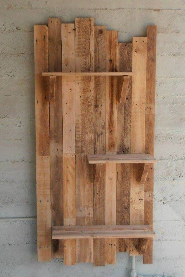 DIY Wooden Pallet Shelves
 Wonderful DIY Wooden Pallet Shelf Ideas – Ideas with Pallets