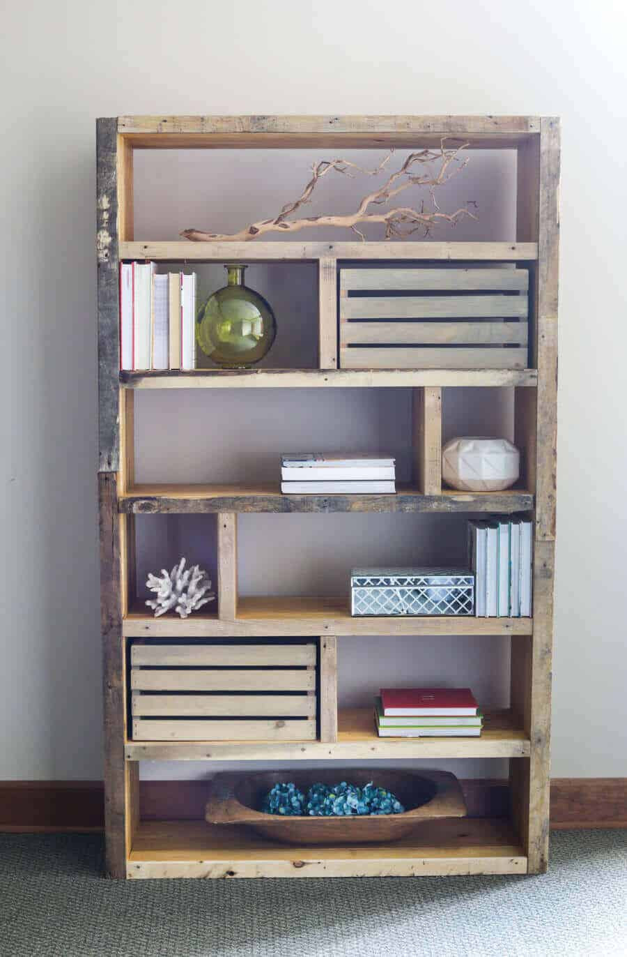 DIY Wooden Pallet Shelves
 33 Diy Pallet Shelves You’ll Want to Build to Get more