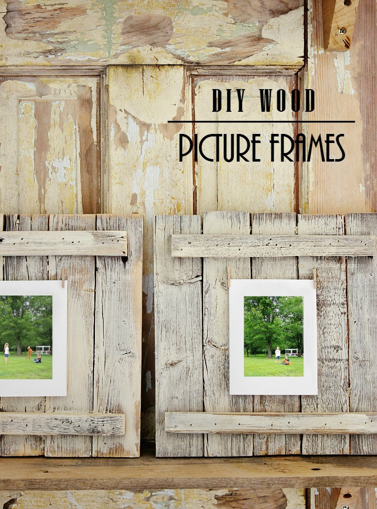 DIY Wooden Picture Frame
 Easy DIY Wood Picture Frame Project