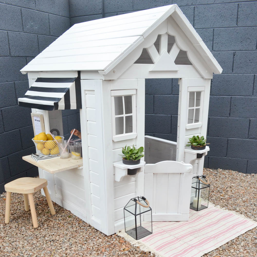 DIY Wooden Playhouse
 8 Playhouses So Amazing You ll Want to Move In Project