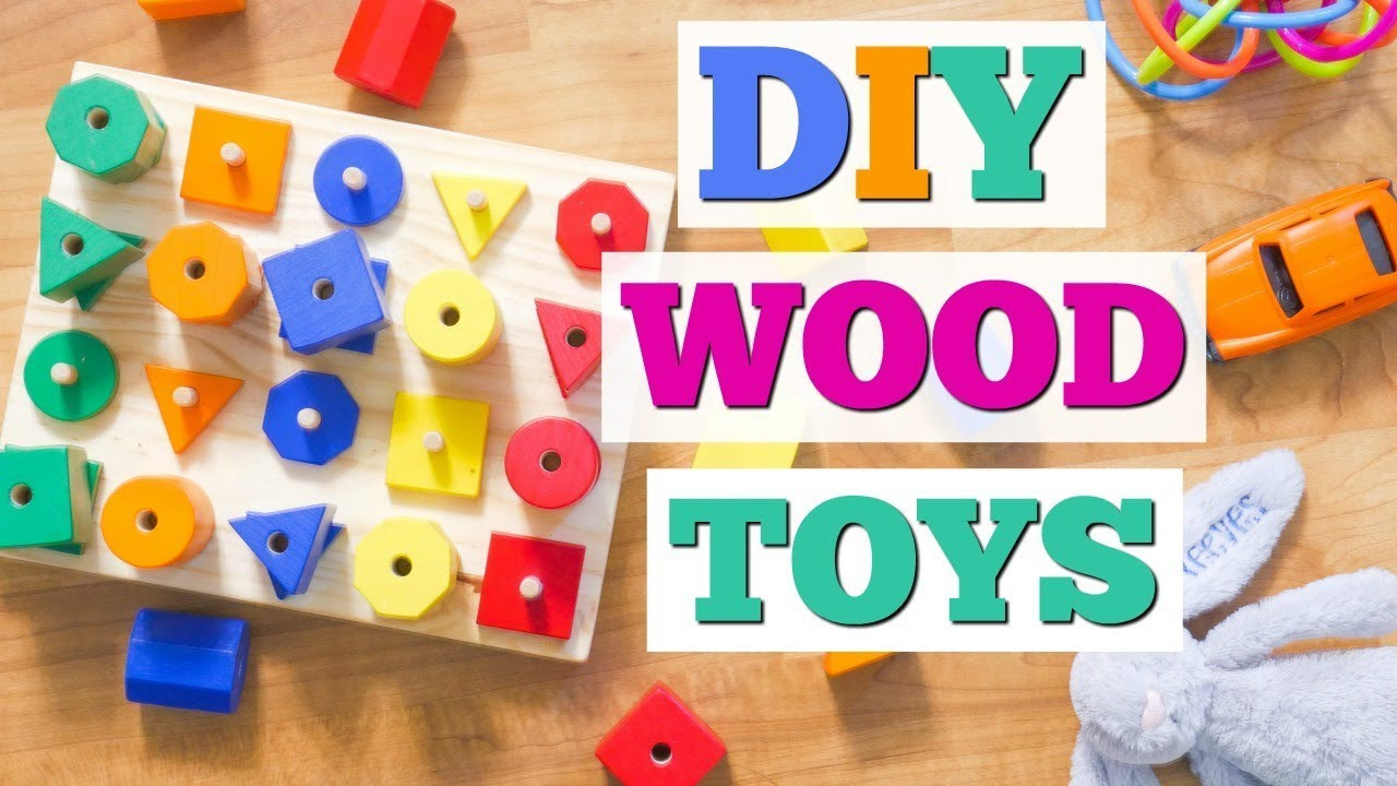 DIY Wooden Toys For Toddlers
 DIY Kids Wood Block Toy
