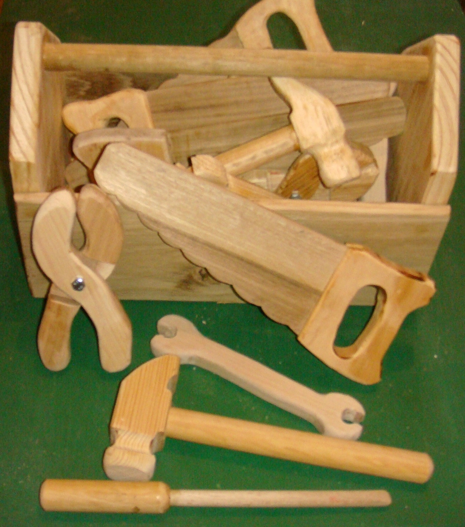 DIY Wooden Toys For Toddlers
 Kids wooden tool set UPDATED new tool 4