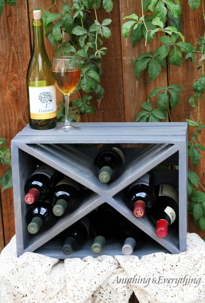 DIY Wooden Wine Rack
 15 Amazing DIY Wine Rack Ideas