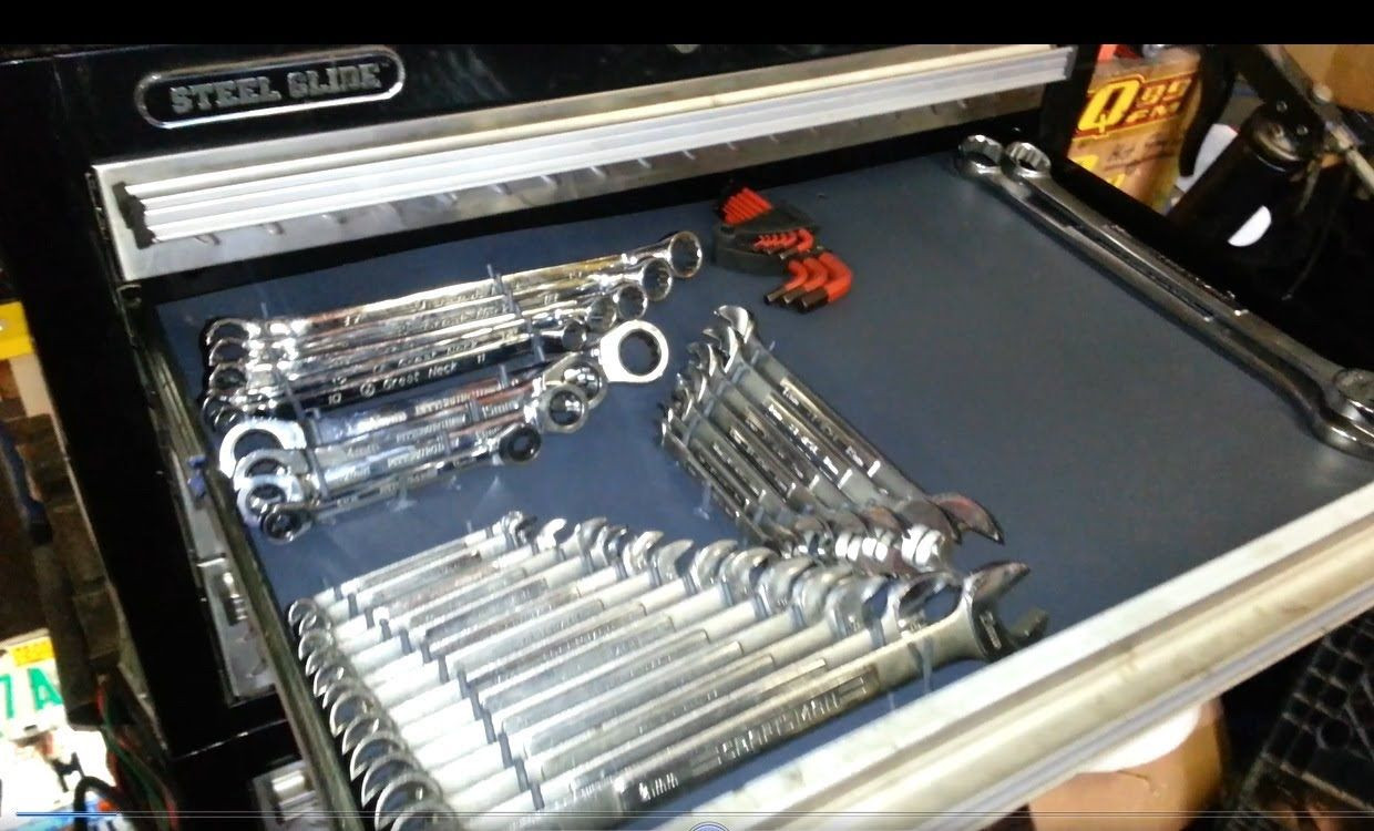 DIY Wrench Organizer
 DIY Toolbox Wrench Organizer Custom Made
