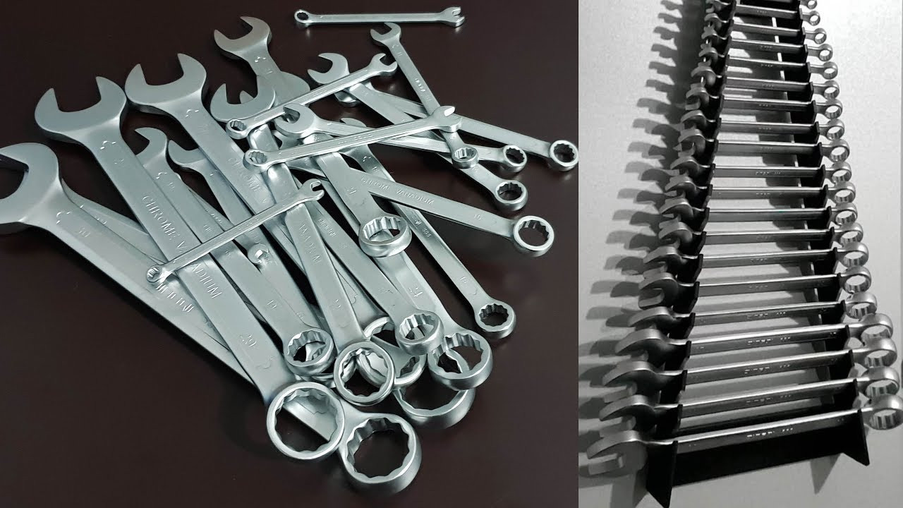 DIY Wrench Organizer
 DIY Wrench holder